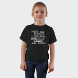 Girl's Hello Short Sleeve T-Shirt