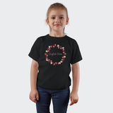 Girls English Rose Short Sleeve T-Shirt - KIDROVIA SHOP