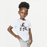 Girls African Drummer  T-Shirt - KIDROVIA SHOP