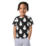 Boys Snow Man Crew Neck T-shirt - KIDROVIA SHOP