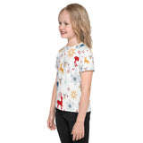 Girls Christmas Scene Crew Neck T-shirt - KIDROVIA SHOP