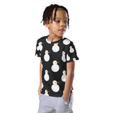 Boys Snow Man Crew Neck T-shirt - KIDROVIA SHOP