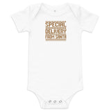 Special Delivery From Santa Embroidered Onesie - KIDROVIA SHOP