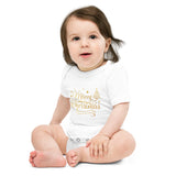 Baby Merry Christmas short sleeve one piece - KIDROVIA SHOP