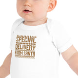 Special Delivery From Santa Embroidered Onesie - KIDROVIA SHOP