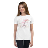 Girl's Paris Short Sleeve T-Shirt - KIDROVIA SHOP