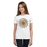 Girl's Golden Short Sleeve T-Shirt - KIDROVIA SHOP