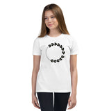 Girl's Heart Frame Short Sleeve T-Shirt - KIDROVIA SHOP