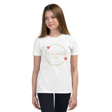 Girl's All You Need Is Love Short Sleeve T-Shirt - KIDROVIA SHOP