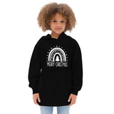 Kids Merry Christmas fleece hoodie - KIDROVIA SHOP