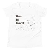 Time To Travel Youth Short Sleeve T-Shirt - KIDROVIA SHOP