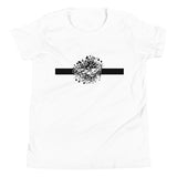 Girl's Black & White Band Short Sleeve T-Shirt - KIDROVIA SHOP