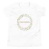 Girls Light Manhattan Youth Short Sleeve T-Shirt - KIDROVIA SHOP