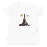 Boys Paris Youth Short Sleeve T-Shirt - KIDROVIA SHOP