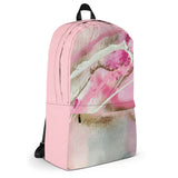 Girls Pink Patterned Backpack - KIDROVIA SHOP