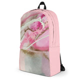 Girls Pink Patterned Backpack - KIDROVIA SHOP