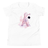 Girl's Paris Short Sleeve T-Shirt - KIDROVIA SHOP