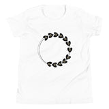 Girl's Heart Frame Short Sleeve T-Shirt - KIDROVIA SHOP