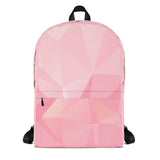 Pink Geometric Backpack - KIDROVIA SHOP