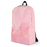 Pink Geometric Backpack - KIDROVIA SHOP