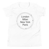 Top Cities Youth Short Sleeve T-Shirt - KIDROVIA SHOP