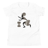 Girls African Drummer  T-Shirt - KIDROVIA SHOP