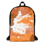 Orange Camo Backpack