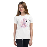 Girl's Paris Short Sleeve T-Shirt - KIDROVIA SHOP