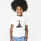 Boys Paris Youth Short Sleeve T-Shirt - KIDROVIA SHOP