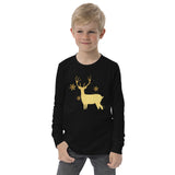 Boys Reindeer long sleeve tee - KIDROVIA SHOP