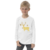 Boys Reindeer long sleeve tee - KIDROVIA SHOP