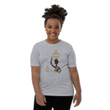 African Woman Youth Short Sleeve T-Shirt - KIDROVIA SHOP