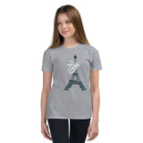 Girl's I Love Paris Youth Short Sleeve T-Shirt - KIDROVIA SHOP