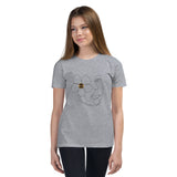 Girl's Face Short Sleeve T-Shirt - KIDROVIA SHOP