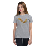 Girls Angel Blessing Short Sleeve T-Shirt - KIDROVIA SHOP