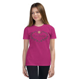 Girl's I Am Beatiful Short Sleeve T-Shirt - KIDROVIA SHOP