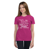 Girl's Hello Short Sleeve T-Shirt - KIDROVIA SHOP