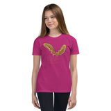 Girls Angel Blessing Short Sleeve T-Shirt - KIDROVIA SHOP