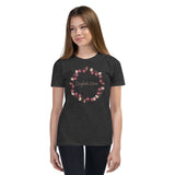 Girls English Rose Short Sleeve T-Shirt - KIDROVIA SHOP