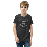 Top Cities Youth Short Sleeve T-Shirt - KIDROVIA SHOP