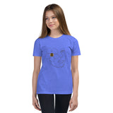 Girl's Face Short Sleeve T-Shirt - KIDROVIA SHOP