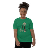 African Woman Youth Short Sleeve T-Shirt - KIDROVIA SHOP