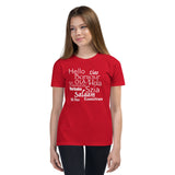 Girl's Hello Short Sleeve T-Shirt - KIDROVIA SHOP