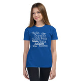 Girl's Hello Short Sleeve T-Shirt - KIDROVIA SHOP