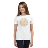 Girl's Luxe Pattern Youth Short Sleeve T-Shirt - KIDROVIA SHOP