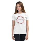 Girls English Rose Short Sleeve T-Shirt - KIDROVIA SHOP