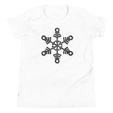 Youth Snow Flake Winter T-shirt - KIDROVIA SHOP